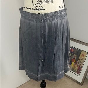 Chic Women's Gray Mini Skirt